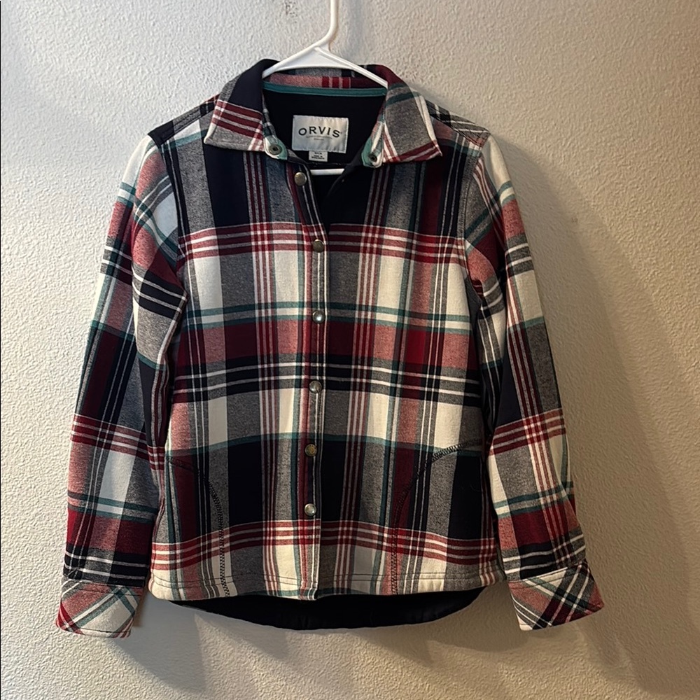 Orvis Multicolor Plaid Shacket